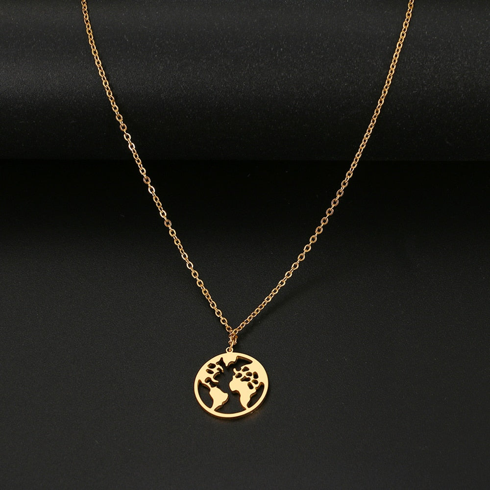 Vagabond Map Neckless