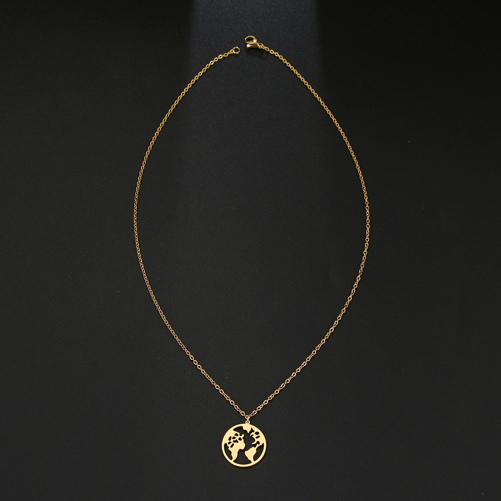 Vagabond Map Neckless