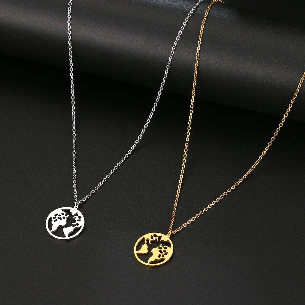 Vagabond Map Neckless