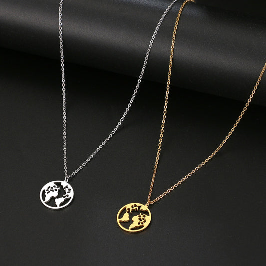 Vagabond Map Neckless