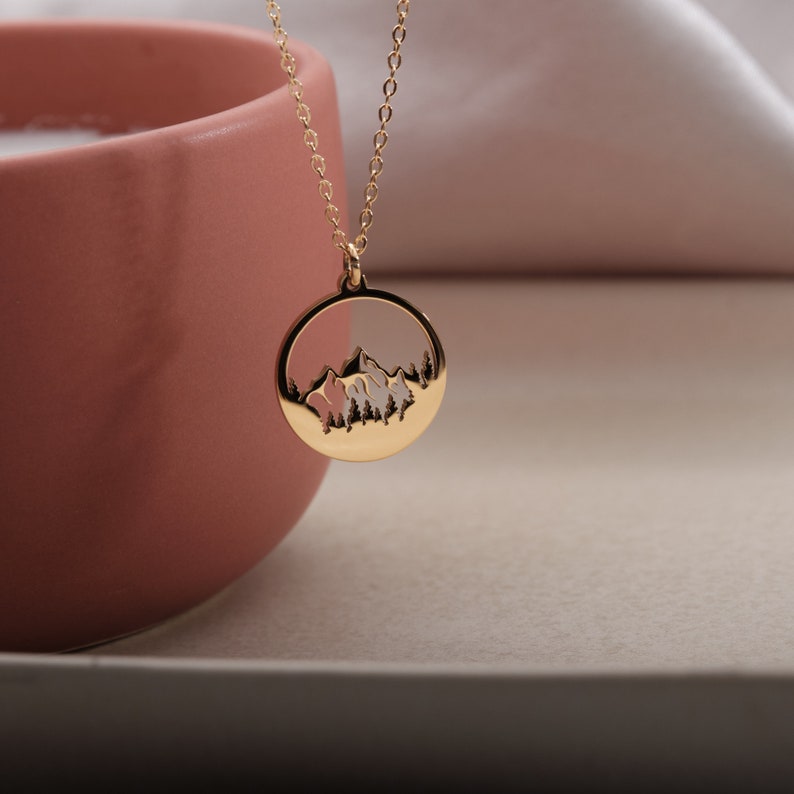 Mountains Are Calling Necklace