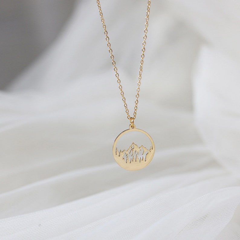 Mountains Are Calling Necklace