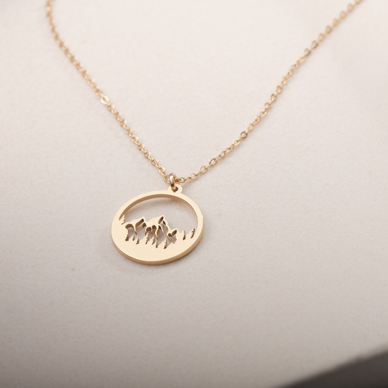 Mountains Are Calling Necklace
